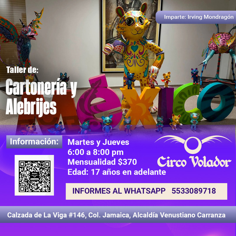 Cartonería y Alebrijes